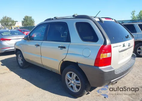 2008 Kia Sportage Lx V6 from USA, damaged, VIN KNDJF723487475950